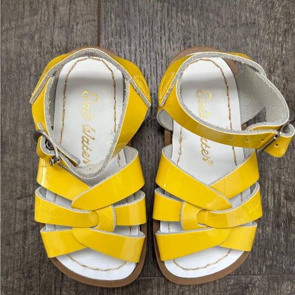 Salt Water Sandals by Hoy Other - Kids Yellow Saltwater Original Sandals